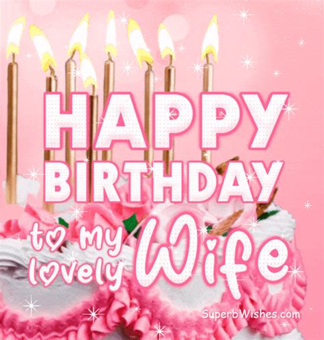 happy birthday wife gif|Happy Birthday My Wife GIF